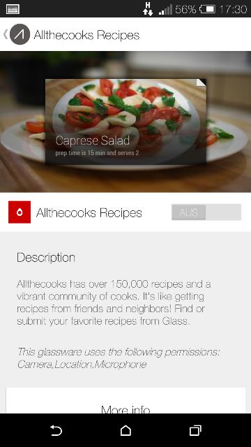 Google Glass App – Glassware1